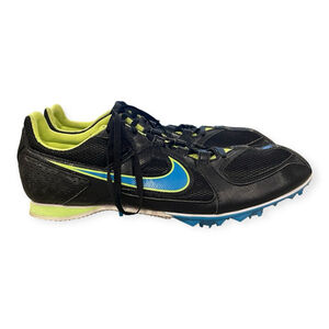 Nike Mens 9.5 Zoom Rival MD Sneaker Track Field Racing Running Spikes Black READ